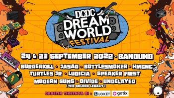 Usai Mengguncang Dunia, 10 Band Akan Mengguncang Bandung di DCDC Dream World Festival