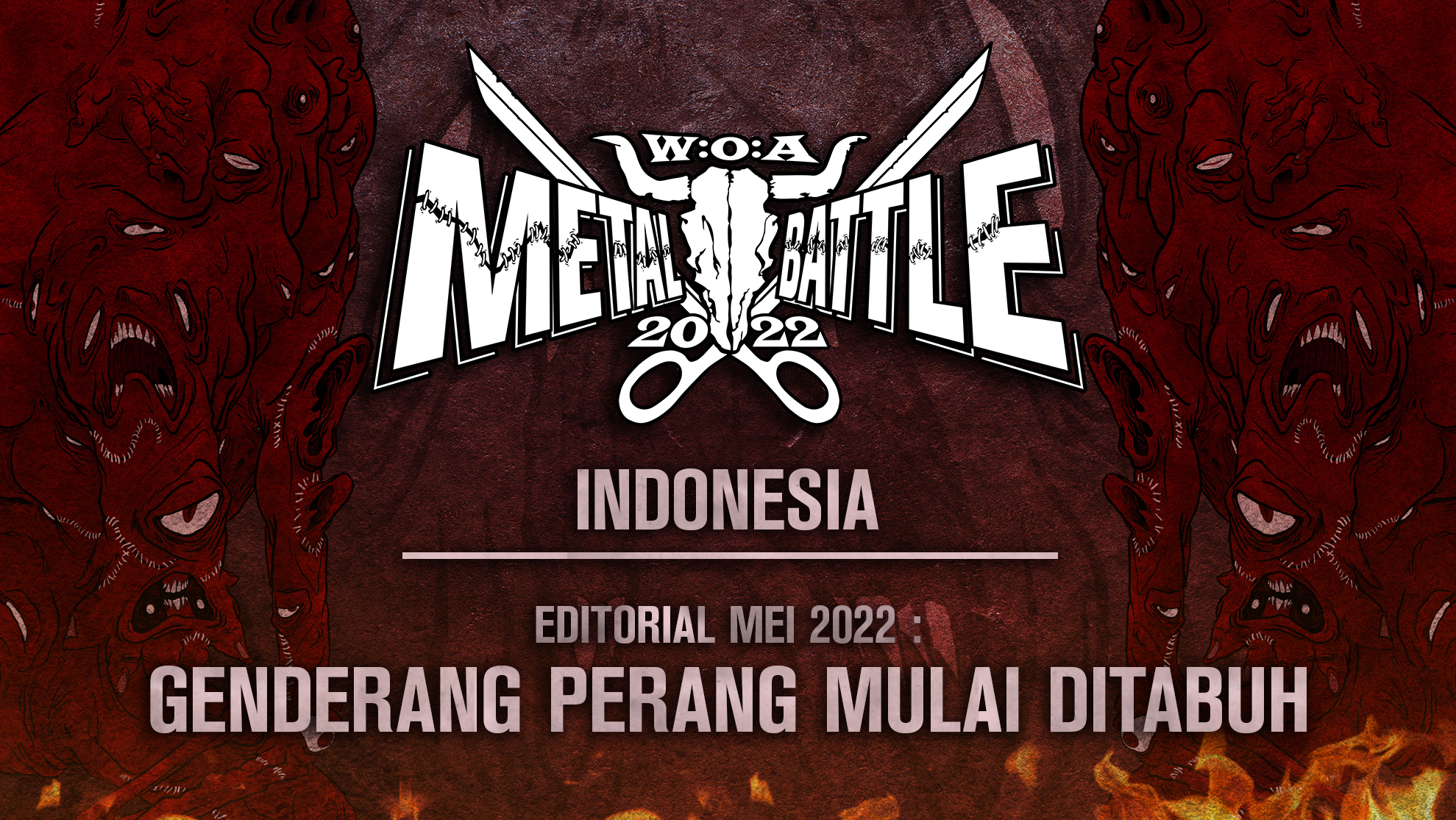 Genderang Perang Mulai Ditabuh di Wacken Metal Battle Indonesia 2022